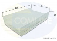 CABIN FILTER EKF117 COMLINE