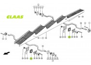 FLANGE BEARING FOR CLAAS LEXION CODE-118011