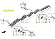 SLEEVE BUSHING CLAAS LEXION CODE-118012