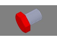 BERAČ Z-222 03/16 VIJAK M16 X 30 LEVI