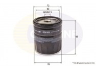 OIL FILTER EOF002 COMLINE