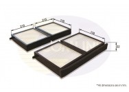 CABIN FILTER EKF258 COMLINE