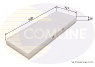 CABIN FILTER EKF125 COMLINE
