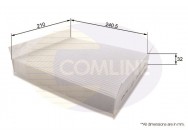 CABIN FILTER EKF104 COMLINE