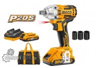 Ingco aku udarna odvijač 20V 2.0AH 300NM - CIWLI2001