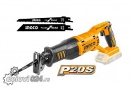 Ingco aku univerzalna testera (Lisičarka) 20V - CRSLI1152