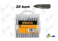 INGCO odvijacki bit set pz2/25mm 20/1 sdb11pz213