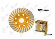 INGCO brusna ploca 125mm segmentna turbo cgw011251