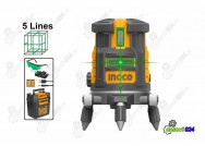 INGCO laser linijski samonivelacioni zeleni hll305205