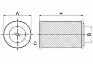 FILTER VAZDUHA P771558 DONALDSON (GRUBI)