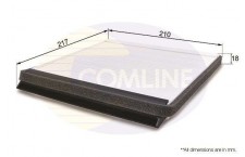 CABIN FILTER EKF136 COMLINE