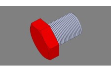 BERAČ Z-222 03/16 VIJAK M16 X 30 LEVI