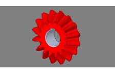 BERAČ Z-222 12/14 KONUSNI ZUPČANIK d25