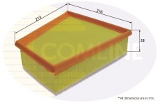 AIR FILTER EAF406 COMLINE