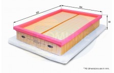 FILTER VAZDUHA EAF551 COMLINE
