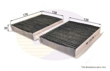 CABIN FILTER EKF177A COMLINE